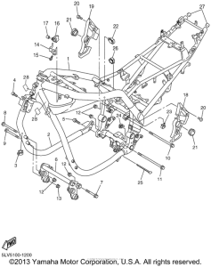 FZS1000RC Рама