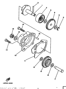 DT200U DT200UW Водяная помпа