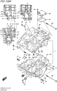GW250 Картер двигателя