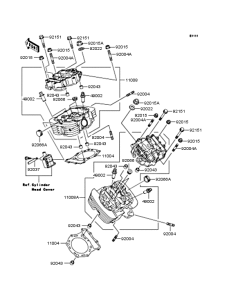 VN1500 Головка цилиндров