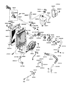 VN750 Radiator(1 / 2)
