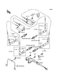 VN1500 Катушка зажигания