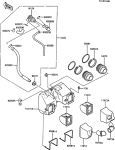 EN450 Воздушный фильтр