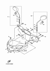 XC125E カウリング 1