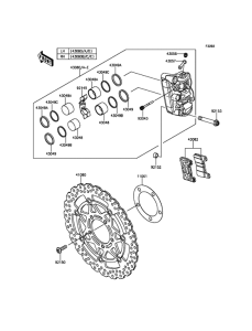 ZR1000 Передний тормоз