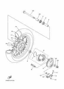 TTR50E Transom + tube