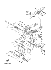 XT350'88 Бугель