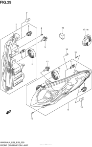 AN400Z (ABS) Front Combination Lamp