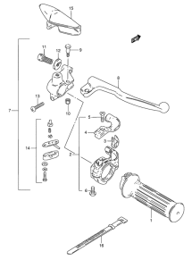 TS50 Right handle switch