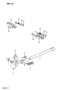 RM250 Support reposepieds