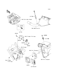 KLX250 Инжектор