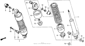 VF700C Амортизатор