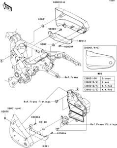  Боковые обтекатели