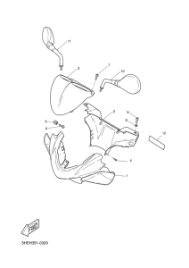 YQ50 Обтекатель 1