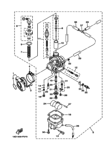 XT125X Carburetor assy