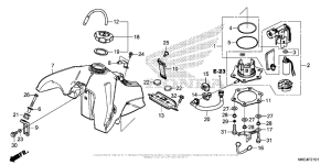  Топливный бак