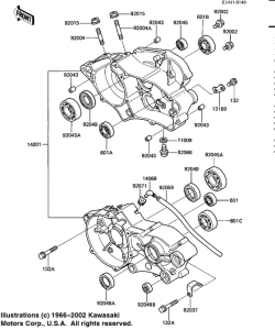  Картер двигателя