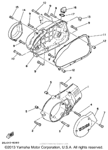 YSR50T Боковые крышки