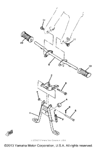 MJ50 Stand - footrest
