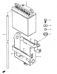 DR500 Аккумулятор