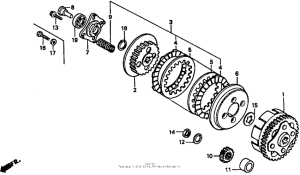 XR80R Сцепление