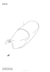 DL650 (ABS) High Seat (Optional)