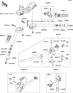 ZX1000 Руль