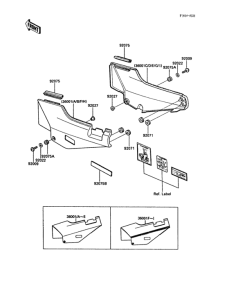 ZG1000 Боковые обтекатели