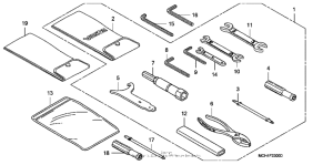 VTX1800F3 Инструмент