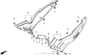  Боковые обтекатели