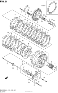 DL1000 (ABS) Сцепление
