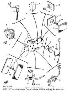 XJ600SE Электрика