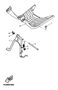CW50 Support repose-pieds