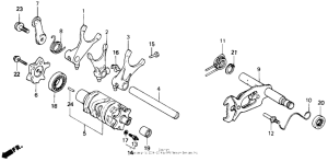  Вилка переключения передач
