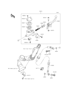 BJ250 Главный тормозной цилиндр