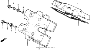 VF500C Крышка головки цилиндров