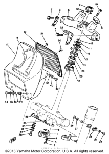 YZ125H Управление