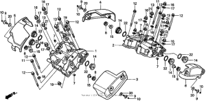 VT1100T Крышка головки цилиндров