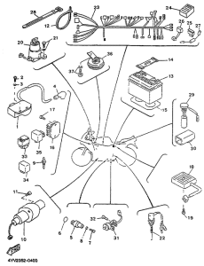 TZR50 Электрика 1