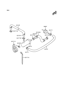SC250 フューエル フィルタ