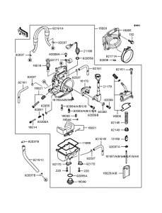 KX125 Карбюратор