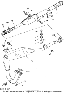 RT180D Выхлопная система