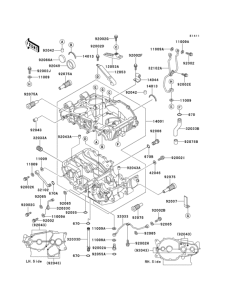 EX500 Crankcase(1 / 2)