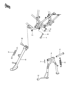 KZ750 Stands