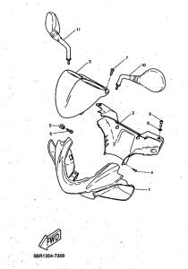 YQ50 Обтекатель 1