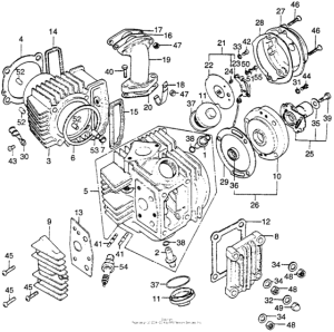 ST90 Цилиндр и головка цилиндра