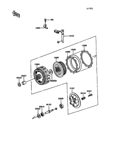 KL600 Сцепление