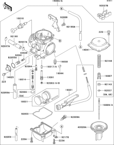 KLX300R Carburetor(1 / 2)