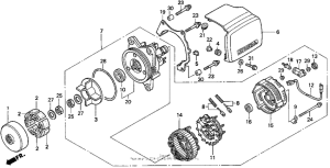GL1500CT Генератор