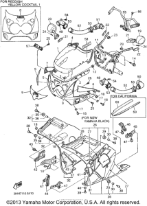 FZR600RG Обтекатели